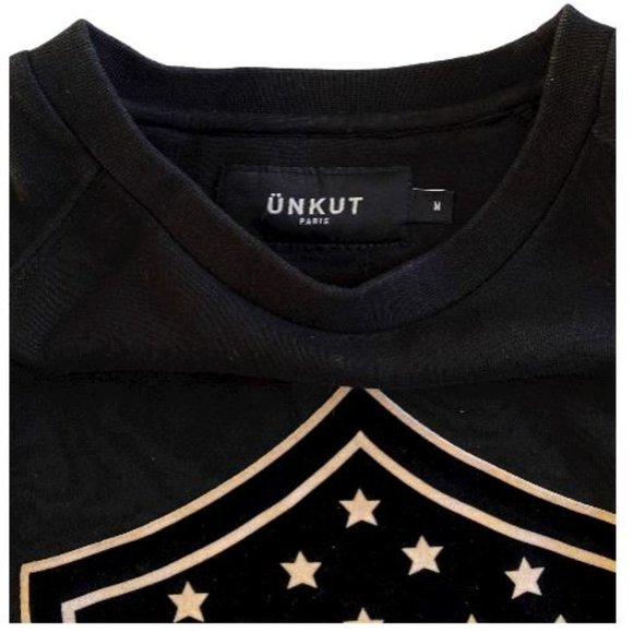 UNKUT Paris Men's Fleece Crewneck Sweater Medium M - Picture 4 of 7